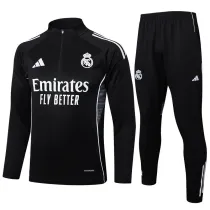25-26 RMA Black Half Pull Tracksuit #B2501(半拉链)