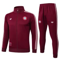 25-26 Bayern Jujube red Jacket Tracksuit #A2506