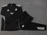 25-26 RMA Black Half Pull Tracksuit #B2501(半拉链)
