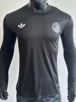 24-25 Germany Black 125th Anniversary Long Sleeve Player Version Soccer Jersey (长袖球员)