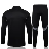 25-26 RMA Black Half Pull Tracksuit #B2501(半拉链)