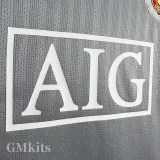 2007-2008 Man Utd Grey Goalkeeper Retro Soccer Jersey