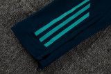 25-26 Flamengo Blue Half Pull Tracksuit (半拉链)