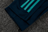 25-26 Flamengo Blue Kids Half Pull Tracksuit (童装)(半拉链)