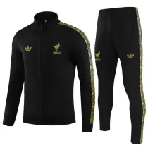 25-26 Mexico Black Jacket Tracksuit