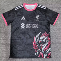 25-26 LIV Black Special Edition Fans Training shirts *粉袖边