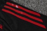 25-26 Internacional Black Half Pull Tracksuit (半拉链)