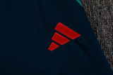 25-26 Flamengo Blue Half Pull Tracksuit (半拉链)