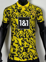 25-26 Dortmund Yellow Black Special Edition Player Version Soccer Jersey