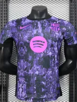 25-26 BAR Purple Black Special Edition Player Version Training Shirts