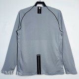 2007-2008 Man Utd Grey Goalkeeper Long Sleeve Retro Soccer Jersey (长袖)