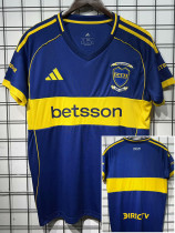 25-26 Boca Juniors Home 120th Anniversary Fans Soccer Jersey