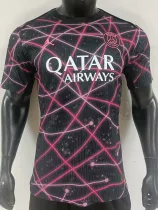 25-26 PSG Pink Black Player Version Training shirts