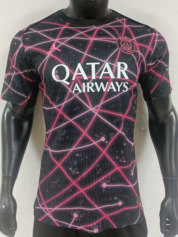 25-26 PSG Pink Black Special Edition Player Version Training shirts