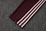 25-26 Bayern Deep Red Half Pull Tracksuit #B2512(半拉链)