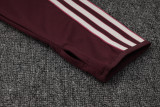 25-26 Bayern Deep Red Half Pull Tracksuit #B2512(半拉链)