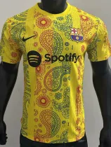 25-26 BAR Yellow Special Edition Player Version Training Shirts