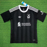 25-26 LIV Black Goalkeeper Fans Soccer Jersey