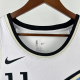 24-25 Hawks YOUNG #11 White City Edition Top Quality Hot Pressing NBA Jersey