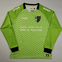 25-26 Deportivo Palestino Fluorescent Green Long Sleeve Soccer Jersey (长袖)