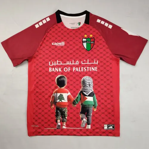 25-26 Deportivo Palestino Red Special Edition Fans Soccer Jersey