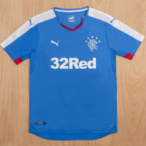 2015-2016 Rangers Home Retro Soccer Jersey