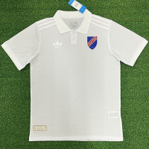 25-26 Colo-Colo 100th Anniversary White Fans Soccer Jersey