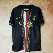 25-26 PSG Black Special Edition Training shirts *金标