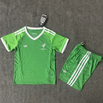 25-26 Mexico Gold Cup Green Goalkeeper Kids Soccer Jersey