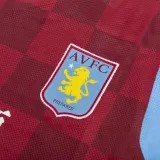 2011-2012 Aston Villa Home Retro Soccer Jersey