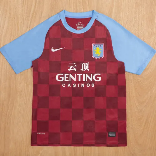 2011-2012 Aston Villa Home Retro Soccer Jersey