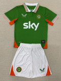 25-26 Ireland W Home Kids Soccer Jersey