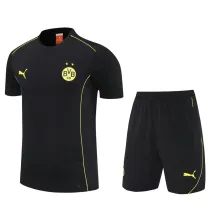 25-26 Dortmund Black Training Short Suit