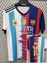25-26 MESSI #10 Special Edition Fans Soccer Jersey (右蓝白)
