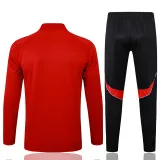 25-26 ARS Red Half Pull Tracksuit #B2518(半拉链)