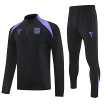 25-26 BAR Black Half Pull Tracksuit (半拉链)