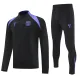 25-26 BAR Black Half Pull Tracksuit (半拉链)