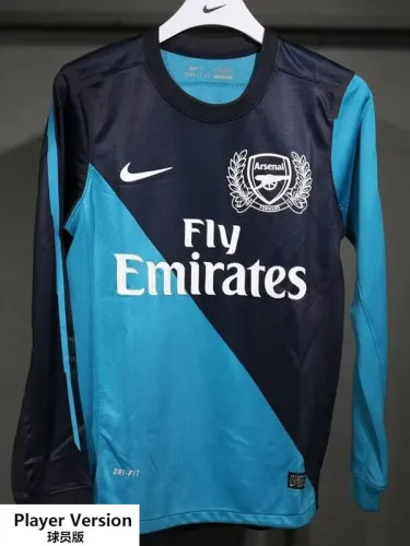 2011-2012 ARS Away Player Version Long Sleeve Retro Soccer Jersey