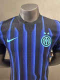 25-26 INT Home Player Version Soccer Jersey (无广告)