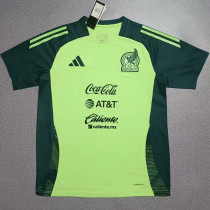 25-26 Mexico Fluorescent Green Training Shirts