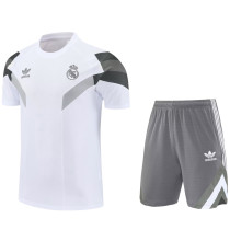 25-26 RMA White Training Short Suit