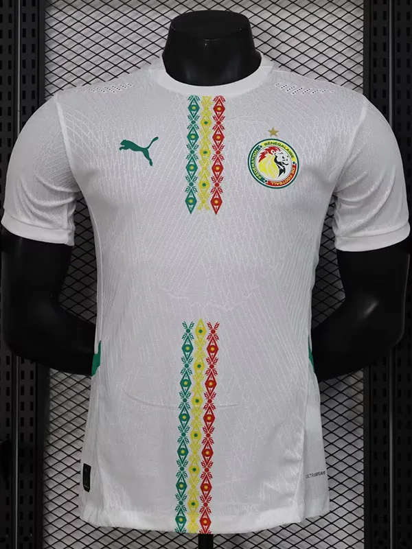 24-25 Senegal Home Player Version Soccer Jersey (带星)