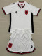 25-26 Albania Away Kids Soccer Jersey