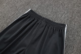 25-26 Argentina Dark gray Half Pull Tracksuit #B2529(半拉链)