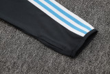 25-26 Argentina Dark gray Half Pull Tracksuit #B2529(半拉链)