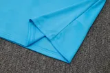 25-26 RMA Light blue Half Pull Tracksuit #B2514(半拉链)
