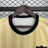 25-26 Atletico Penarol Beige Yellow Fans Soccer Jersey