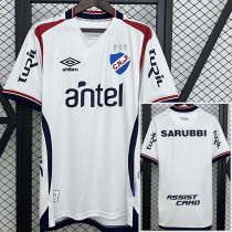 25-26 Club Nacional Home White Fans Soccer Jersey