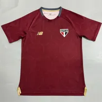 25-26 Sao Paulo Brown Red Training shirts