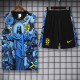 25-26 Brazil Blue Tank top and shorts suit